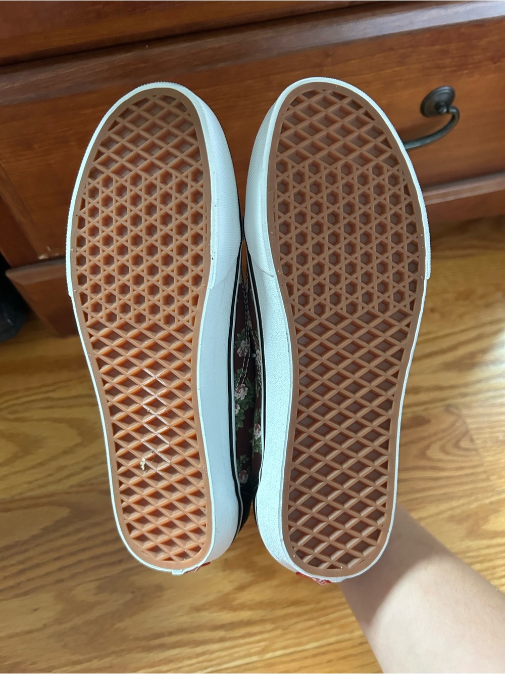 Vans Unisex Old Skool Shoes Wallflower Floral Bitter Chocolate 8 US Men / 9.5 US - Picture 7 of 7